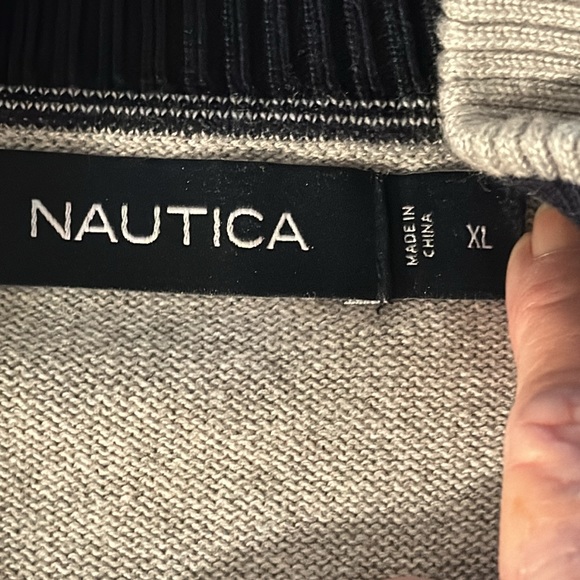 Mens Nautica long sleeve sweater in size XL - Picture 3 of 7